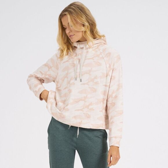 Vuori Beach Hoodie in Bisque Camo Size Small - Picture 1 of 12